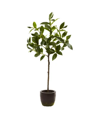 Nearly Natural 29'' Topiary Tree with Decorative Planter