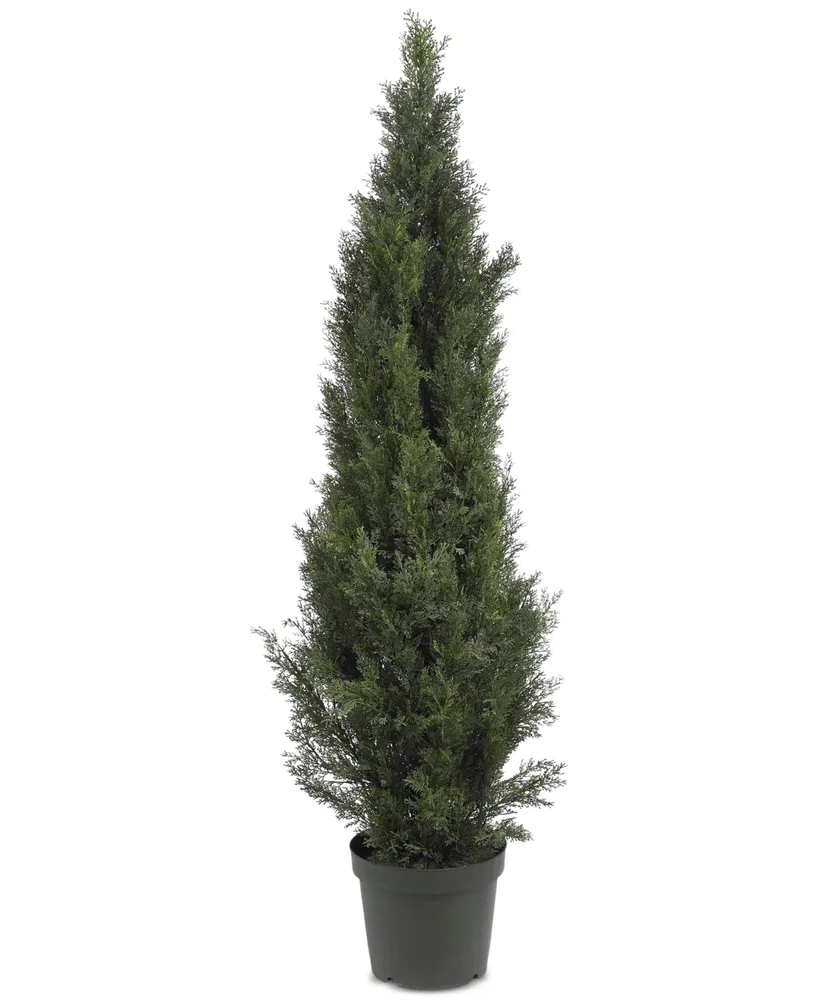 Nearly Natural 5' Mini Cedar Pine Indoor/Outdoor Tree