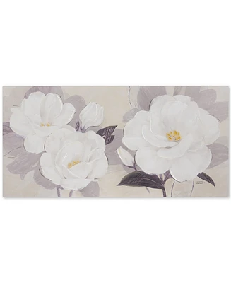 Jla Home Madison Park Midday Bloom Florals Hand-Embellished Canvas Print