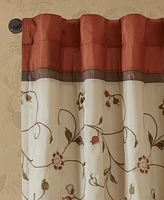 Serene Embroidered Curtain Panel