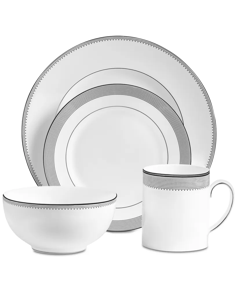 Vera Wang Wedgwood Dinnerware, Grosgrain 4-Pc. Place Setting