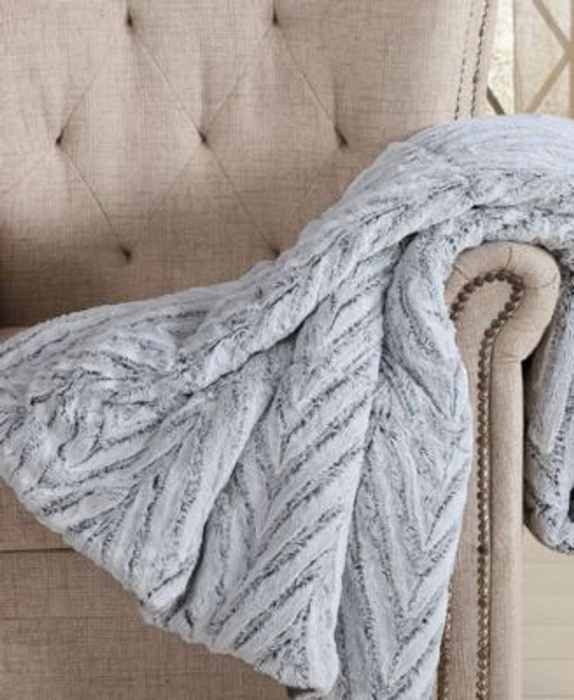 Christian Siriano Luxury Faux Fur Throw