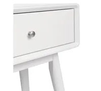 Elle Decor Rory 1-Drawer Side Table, Quick Ship