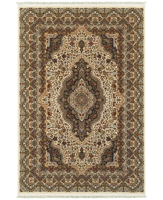 Oriental Weavers Masterpiece Kerman Ivory 2'3" x 10' Runner
