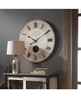 Uttermost Harrison Gray 30" Clock