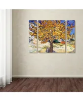 Vincent Van Gogh 'Mulberry Tree 1889' Multi Panel Art Set Large