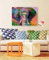 Richard Wallich 'Elephant 2' Canvas Art