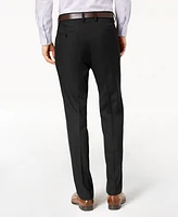 Kenneth Cole Reaction Men's Modern-Fit Micro-Check Dress Pants