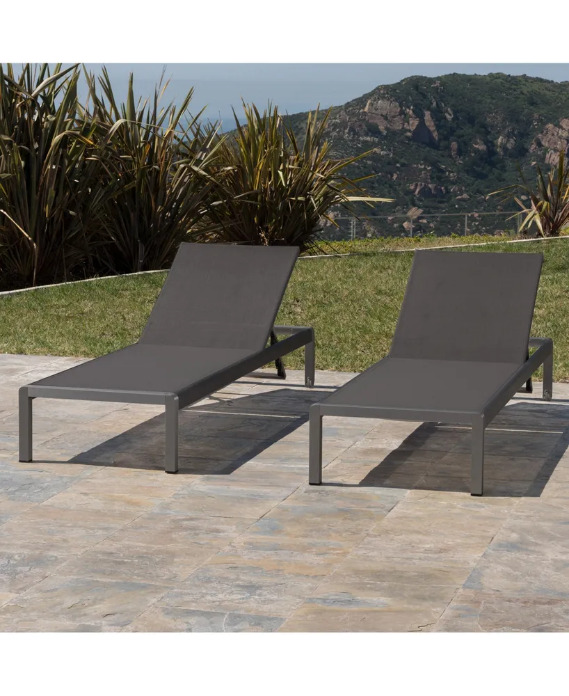 Westlake Outdoor Chaise Lounge (Set of 2)