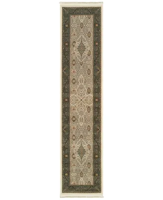 Oriental Weavers Masterpiece Tabriz Ivory 2'3" x 10' Runner