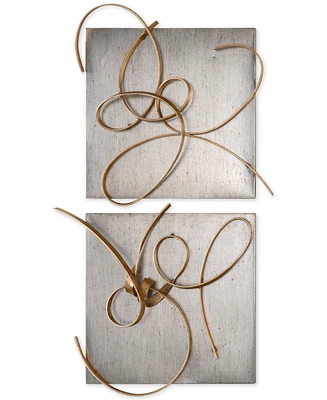 Uttermost Harmony 2-Pc. Metal Wall Art Set