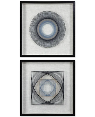 Uttermost 2-Pc. String Duet Geometric Wall Art Set