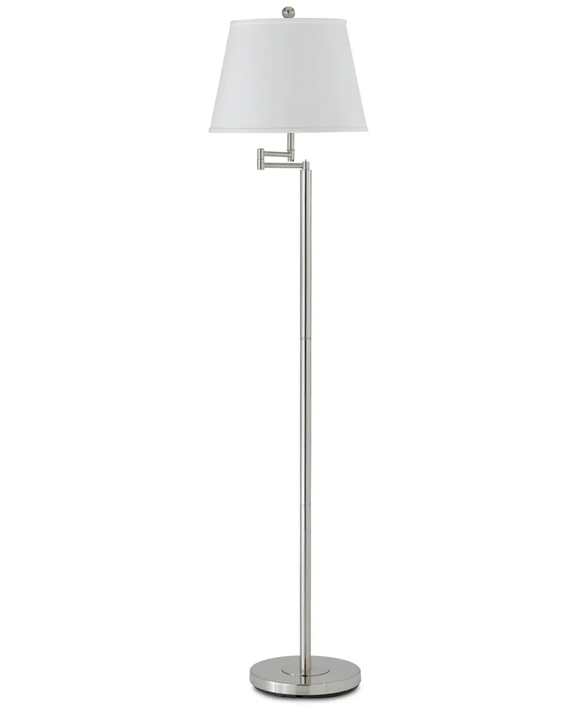 Cal Lighting Andros Metal Swing Arm Floor Lamp