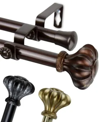 Rod Desyne Flair 13 16 Double Curtain Rods