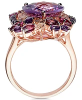 Le Vian Crazy Collection Multi-Stone Ring 14k Strawberry Rose Gold (8 ct. t.w.)