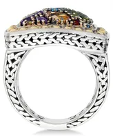 Balissima by Effy Multi-Stone Ring 18k Yellow Gold and Sterling Silver (3-1/4 ct. t.w.)