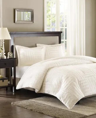Madison Park Arctic 2-Pc. Faux Fur Comforter Set, Twin