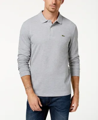 Men's Lacoste Classic Fit Long-Sleeve L.12.12 Polo Shirt