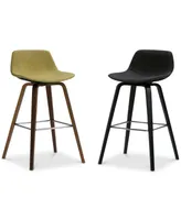 Facee Bar Stool (Set of 2), Quick Ship