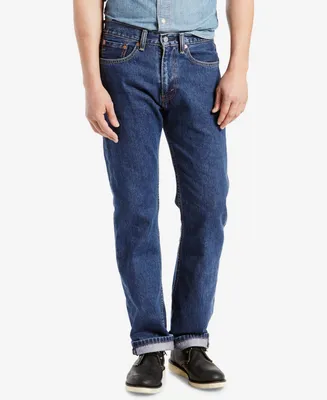 Levi's Men's 505 Regular Fit Non-Stretch Jeans