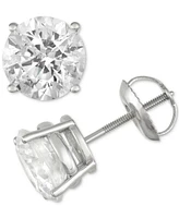 Diamond Stud Earrings (3 ct. t.w.) in 14k White Gold