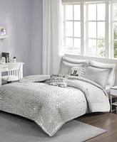 Intelligent Design Zoey Reversible 4-Pc. Comforter Set, Twin/Twin Xl