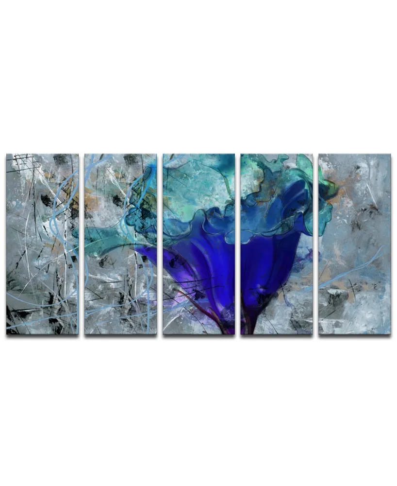 Ready2HangArt 'Painted Petals Lx' Canvas Wall Decor Set