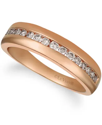 His By Le Vian Nude Diamonds (1/2 ct. t.w.) Band 14k Rose Gold