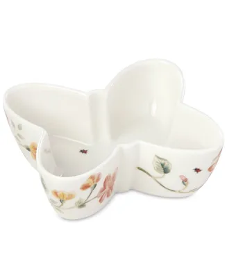 Lenox Butterfly Meadow Porcelain Butterfly Shaped Bowl