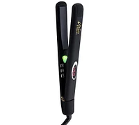 Aria Beauty Tourmaline Infrared Ceramic 1" Flat Iron (Black), from Purebeauty Salon & Spa