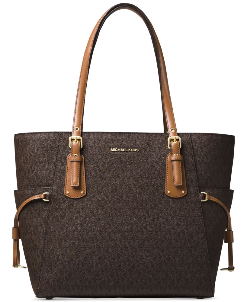 Michael Kors Logo Voyager East West Tote