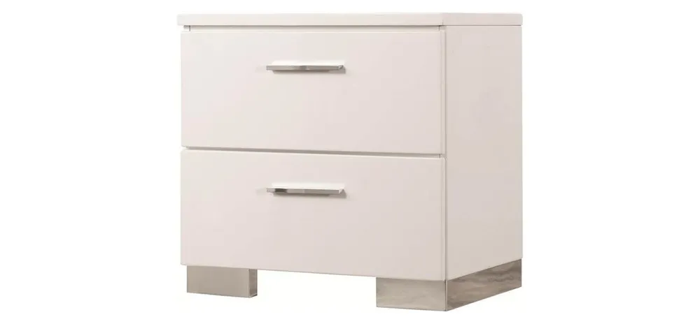 Stapleton Contemporary Two-Drawer Nightstand