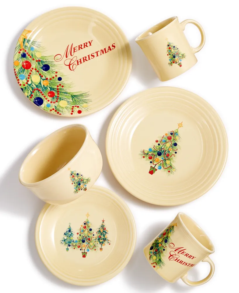 Fiesta Christmas Tree 9" Lunch Plate