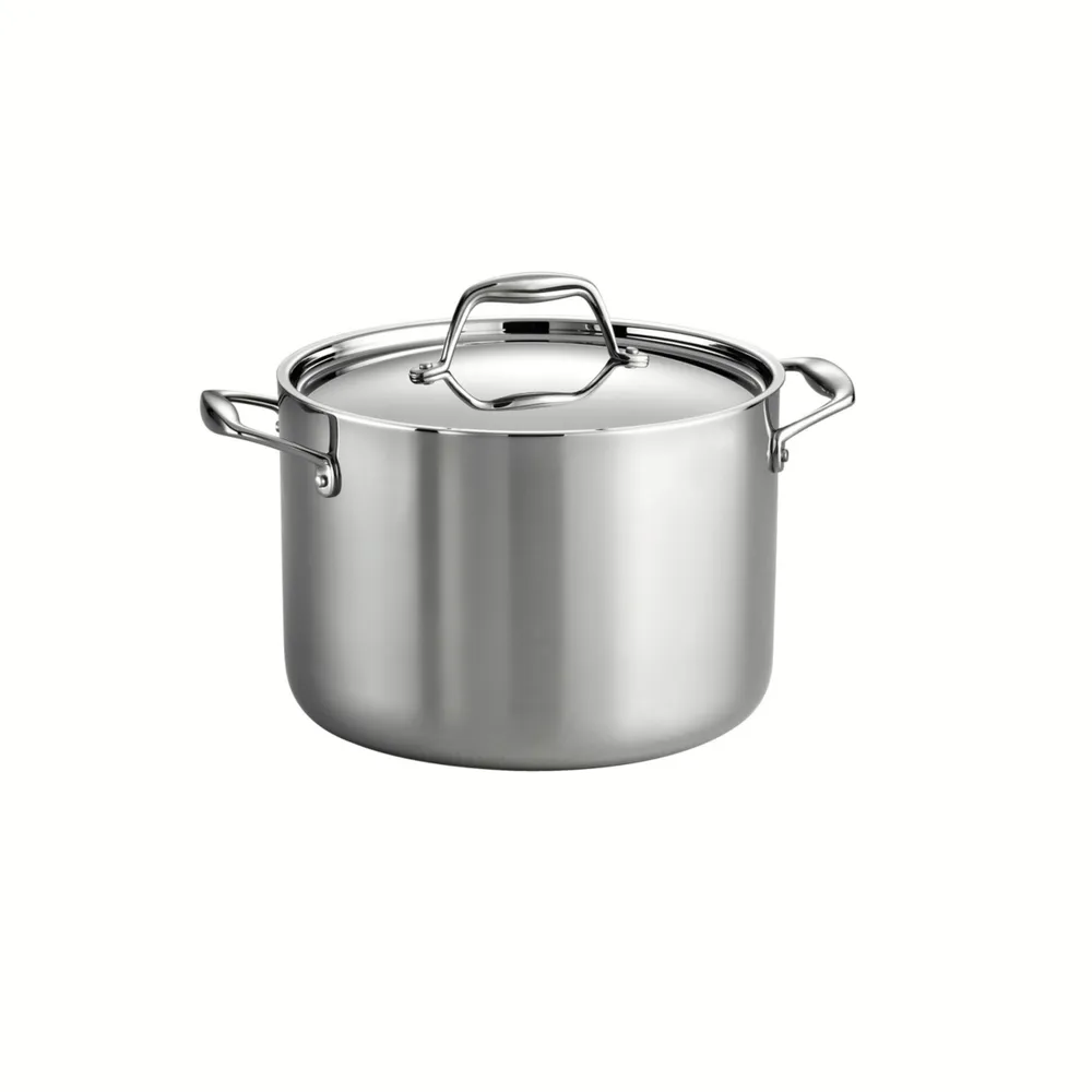 KitchenAid 5-Ply Clad Stainless Steel 8-qt. Stockpot, Color