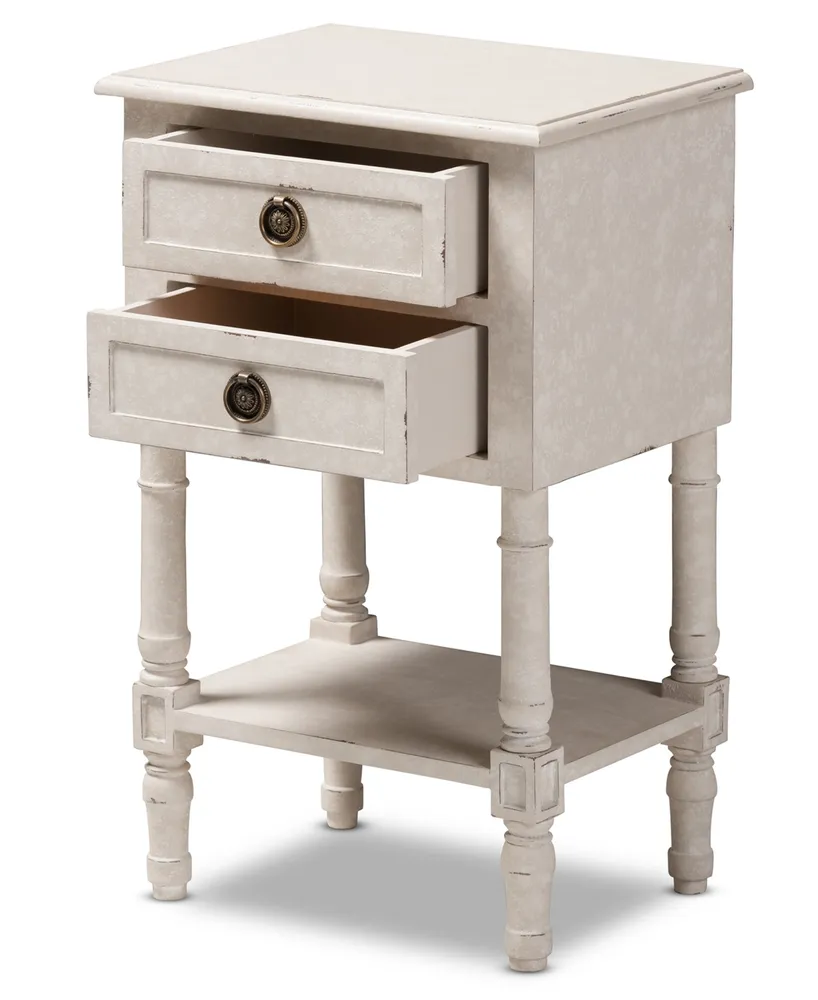 Lenore 2-Drawer Nightstand