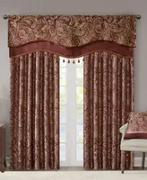 Madison Park Aubrey Paisley Faux Silk Window Treatments