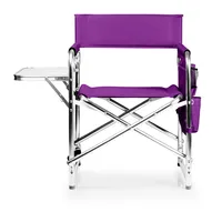 Oniva by Picnic Time Purple Sports Chair