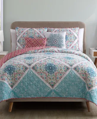 Vcny Home Windsor Reversible 5-Pc. Quilt Set