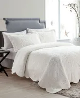 Vcny Home Westland Plush Bedspread Set Collection