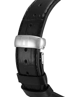 Tissot Men's Swiss Tradition Black Leather Strap Watch 42mm