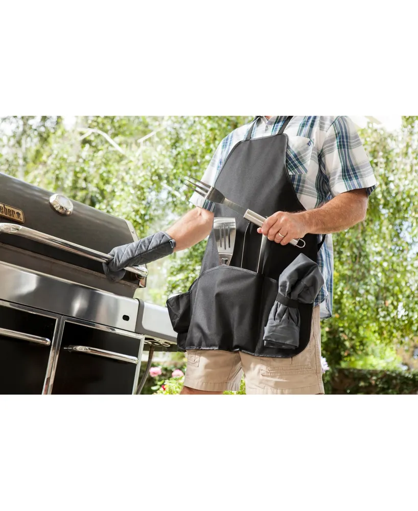 Oniva by Picnic Time Bbq Apron Tote Pro Grill Set