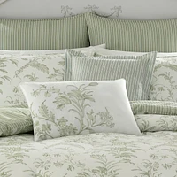 Laura Ashley Natalie Cotton Reversible Piece Comforter Set