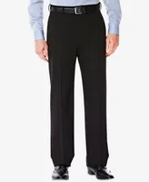 Jmh Men Premium Stretch Classic Fit Flat Front Suit Pant