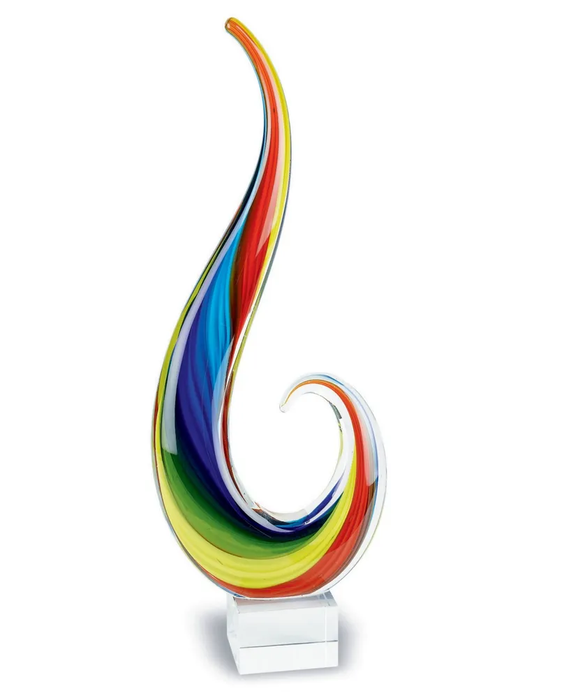 Badash Crystal Rainbow Art Glass Sculpture