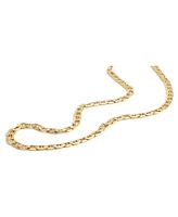 Italian Gold 22" Beveled Marine Link Chain Necklace (7-1/5mm) in 10k Gold