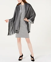 Calvin Klein Women's Lightweight Metallic Evening Wrap