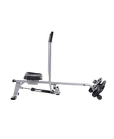 Sf-RW5639 Full Motion Rowing Machine Rower w/ 400 Lb Weight Capacity and Lcd Monitor