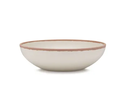 Q Squared Potter Terracotta 12" Melaboo Round Serving Bowl