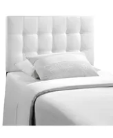 Lily Twin Upholstered Vinyl Headboard