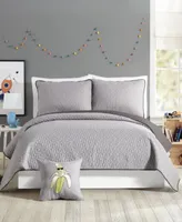 Urban Playground Coty Grey Quilt Set